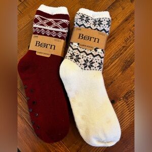 Born women’s cabin socks (2 pairs)